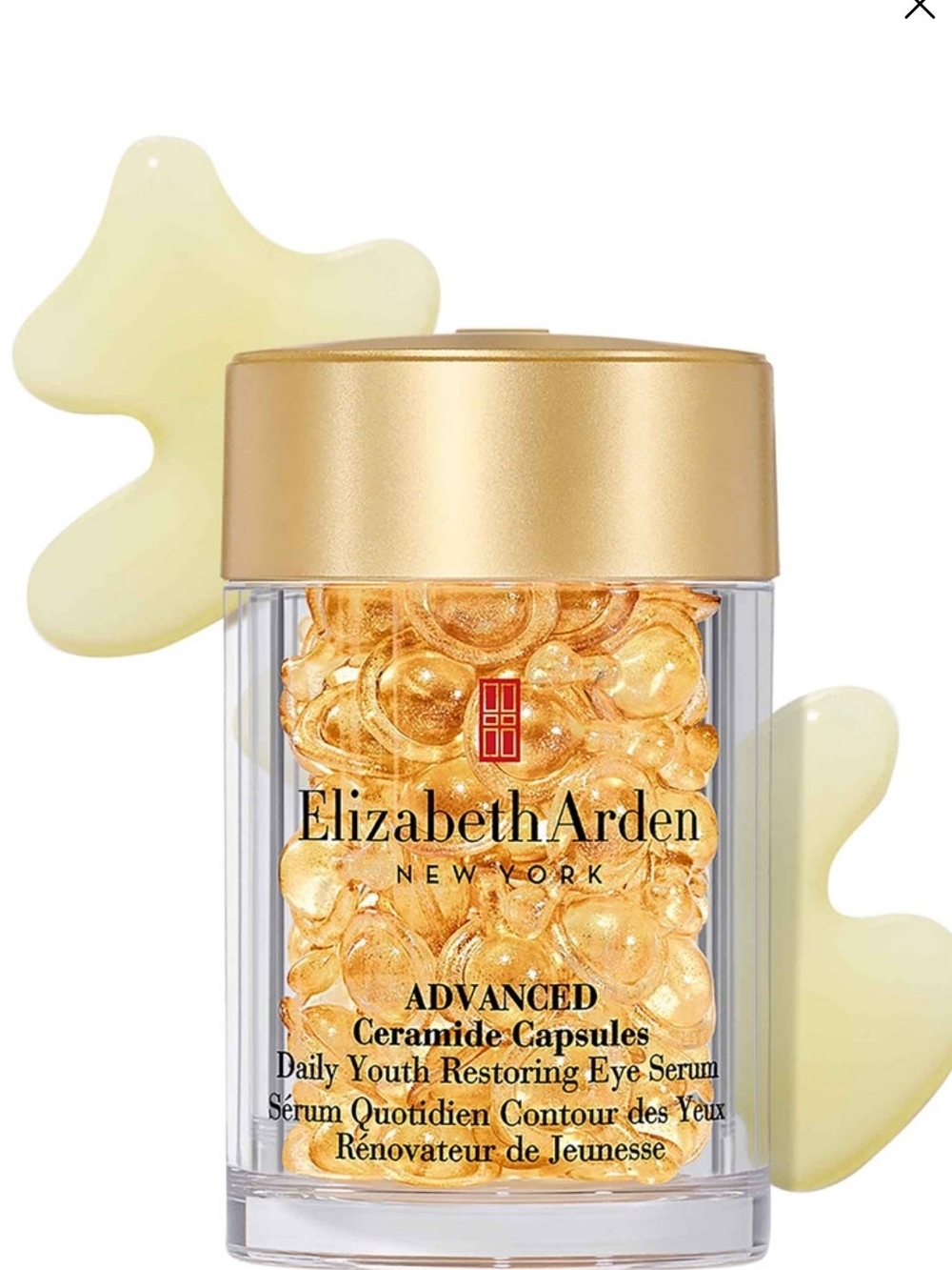 Elizabeth Arden Gold Ceramide 60 Capsules Daily Youth Restoring Eye Serum